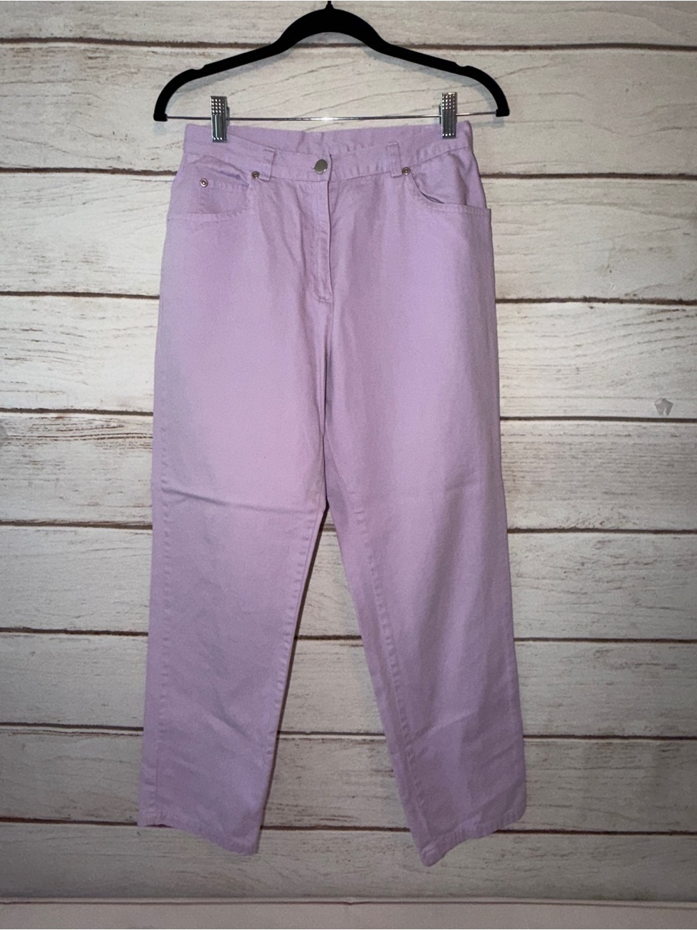 Petite Sophisticate Lilac Straight Leg Jeans - Women's